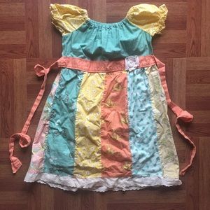 Handmade Vintage Girls Dress